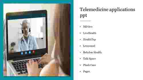 Telemedicine Applications PPT Slide