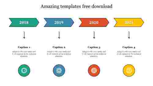 Amazing%20Templates%20Free%20Download%20-%20Multi-Color%20Timeline
