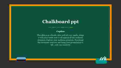 Chalkboard%20PPT%20PowerPoint%20Template%20With%20single%20Node