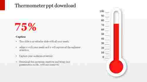 Thermometer%20PPT%20download%20Template%20for%20presentation