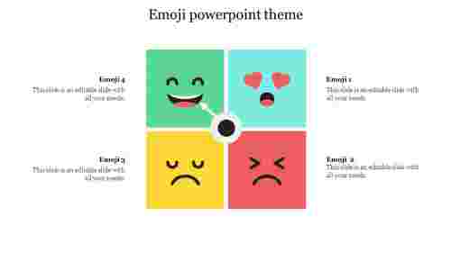 Emoji powerpoint theme design