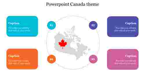 PowerPoint Canada Theme Presentation Slides