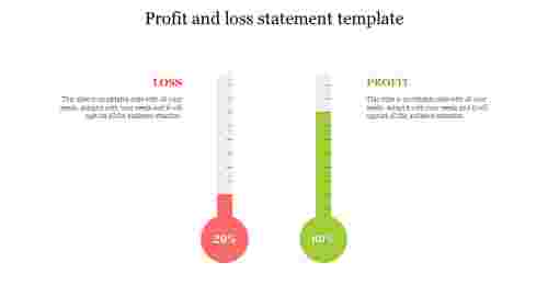 Simple%20Profit%20And%20Loss%20Statement%20Template%20With%20Two%20Node