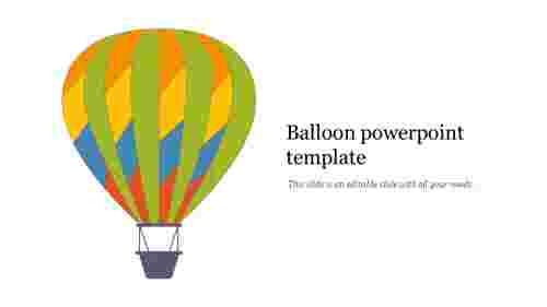 Best balloon powerpoint template