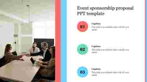 Creative Event sponsorship proposal PPT template