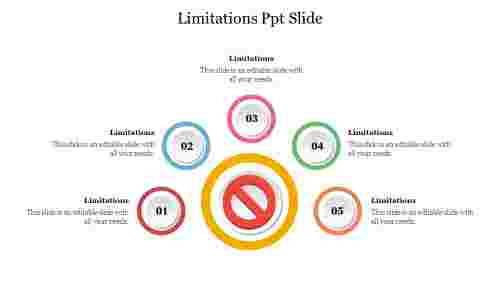 Effective%20Limitations%20PPT%20Slide%20With%20Circle%20Design