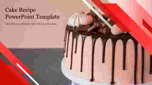 Creative Cake Recipe PowerPoint Template Presentation