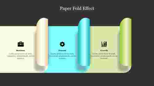 Paper Fold Effect