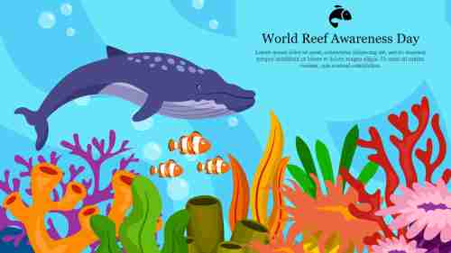 World Reef Awareness Day PowerPoint Template