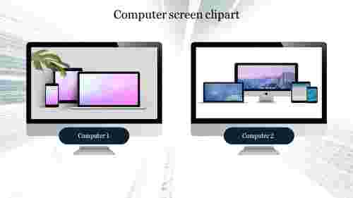 Computer%20Screen%20Clipart%20PPT%20Template%20For%20Presentation