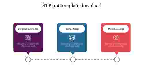 Simple STP PPT Template Download