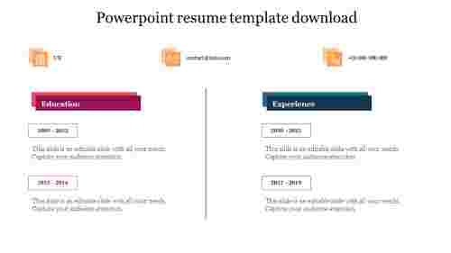 Simple%20Powerpoint%20resume%20template%20download%20