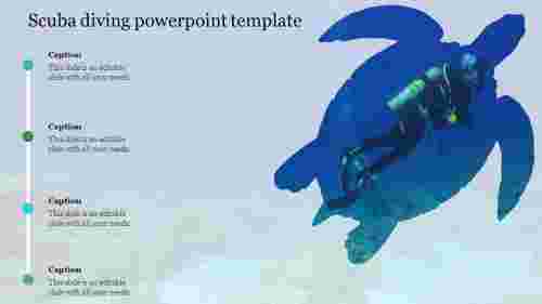 Effective Scuba Diving PowerPoint Template Designs