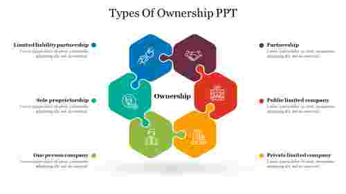 Editable Types Of Ownership PPT Presentation Slide
