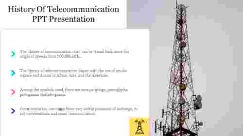 Affordable History Of Telecommunication PPT Presentation