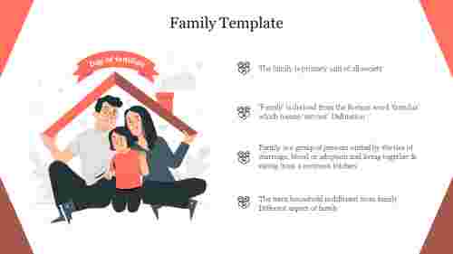 Creative Family Template PowerPoint Slide Presentation