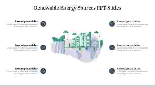 Best Renewable Energy Sources PPT Slides Template 