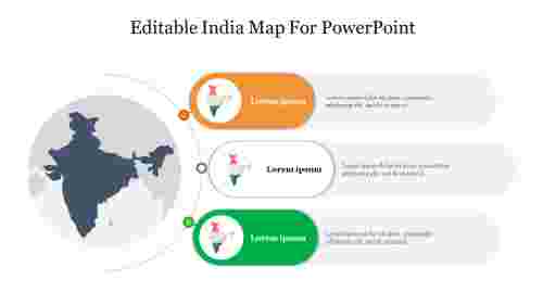 Best%20Editable%20India%20Map%20For%20PowerPoint%20Presentation