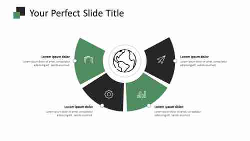 Innovative Semi Circle Template PowerPoint Presentation 