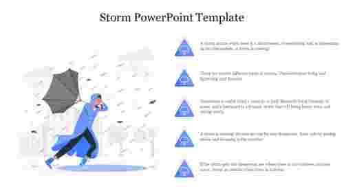 Creative Storm PowerPoint Template Presentation Slide