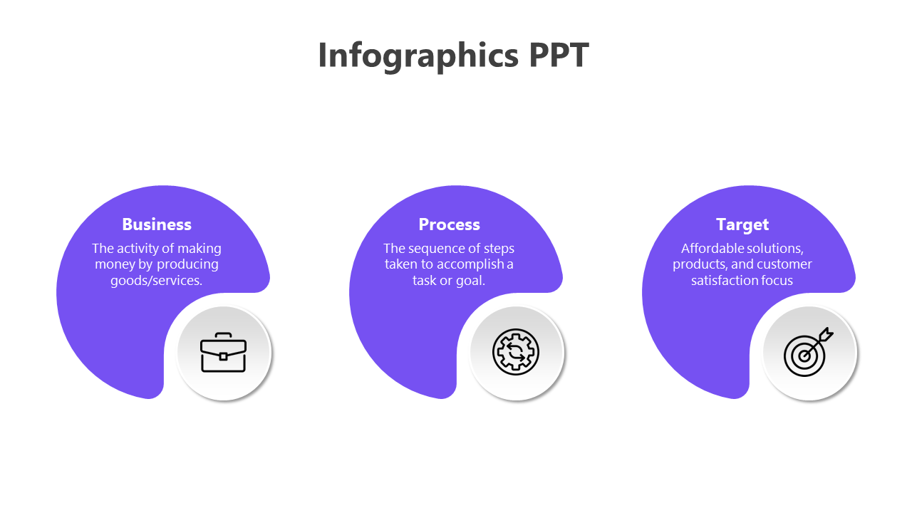 Free PPT Infographics-3-Purple