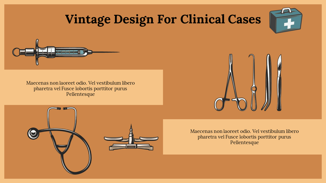 Vintage Design For Clinical Cases