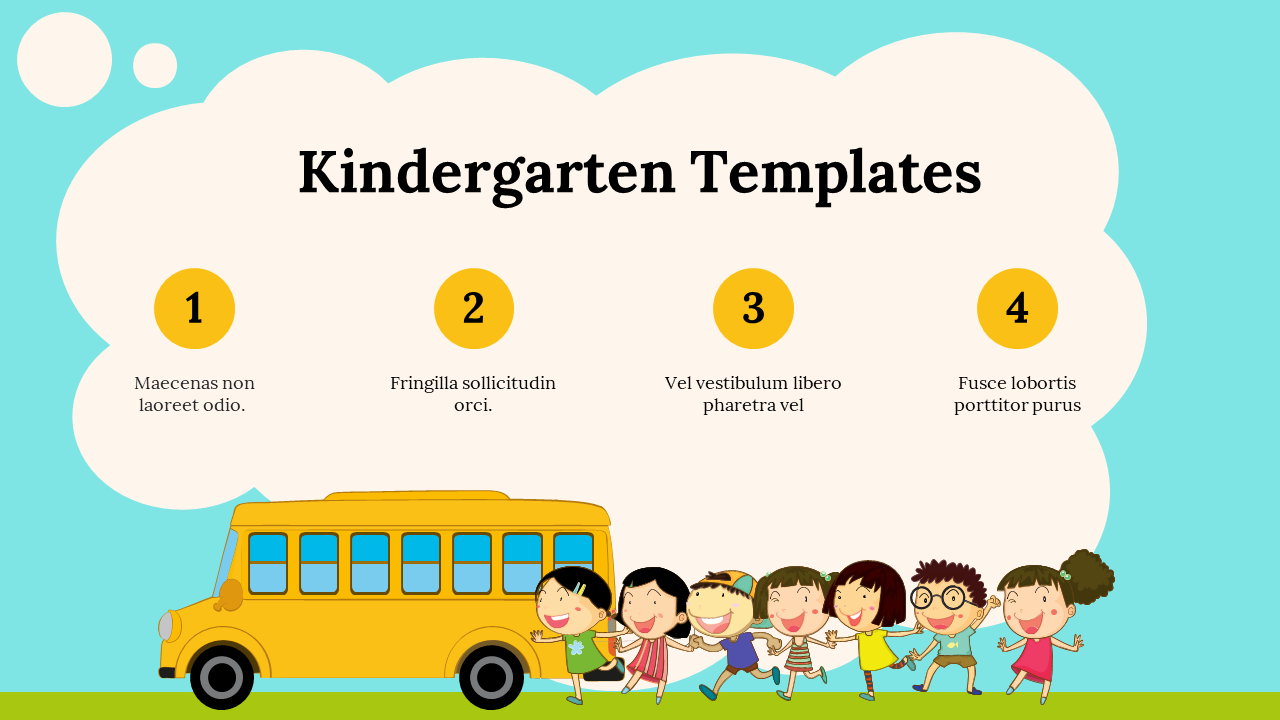Kindergarten Templates Free