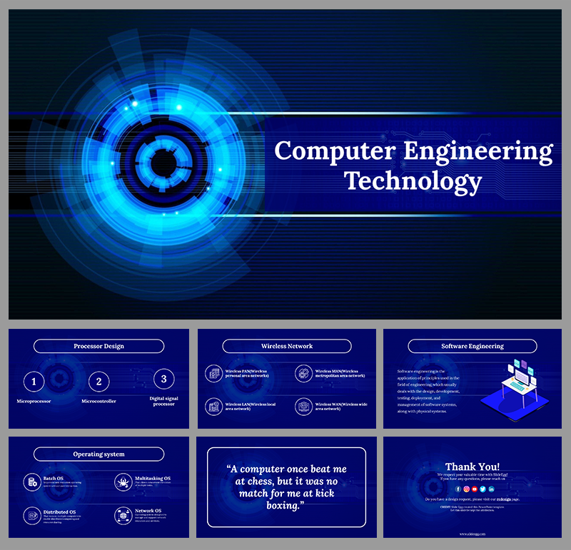 Computer Engineering Technology PowerPoint And Google Slides
