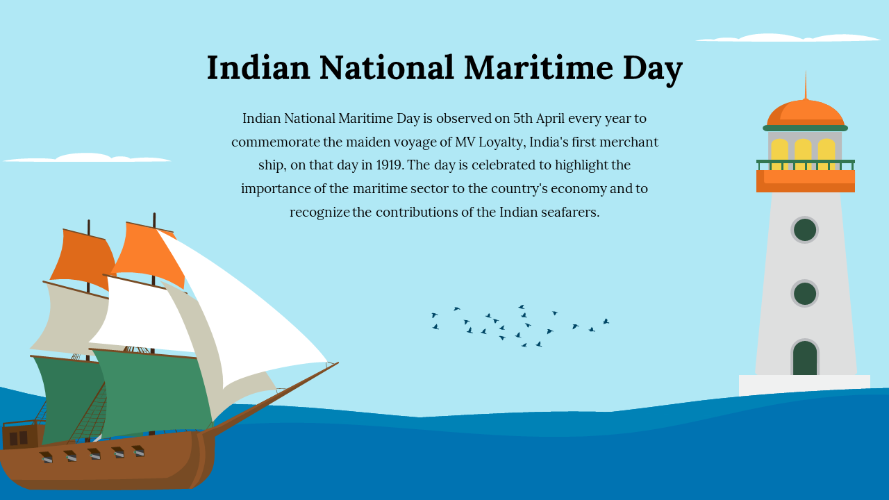 Best Indian National Maritime Day PPT And Google Slides