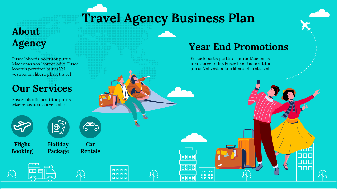 target market travel agency business plan