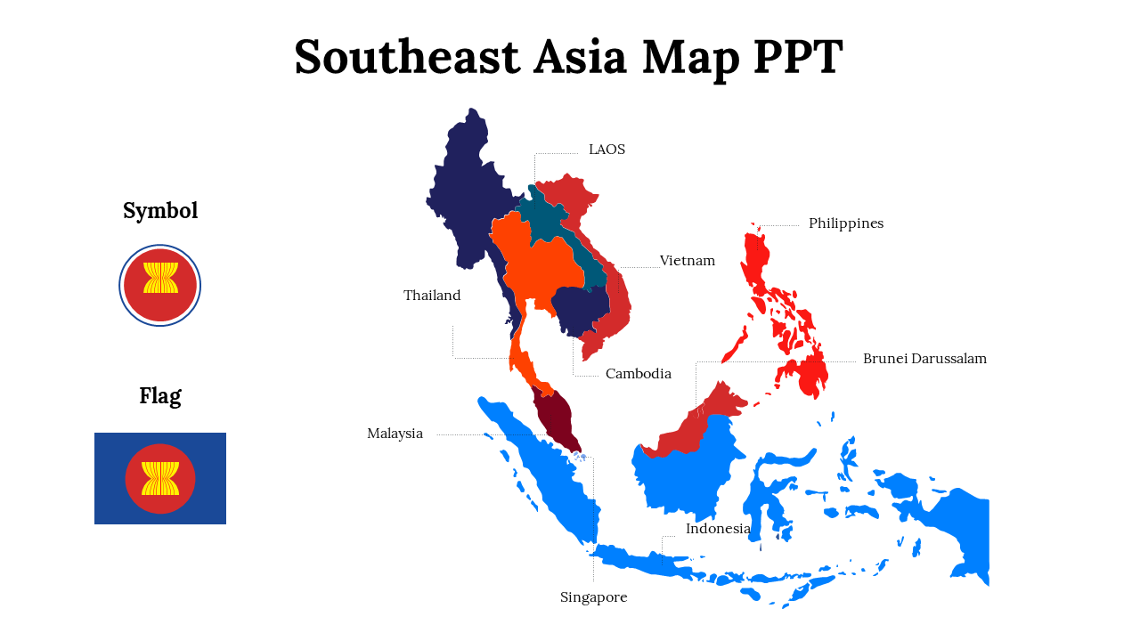 Southeast Asia Map PPT