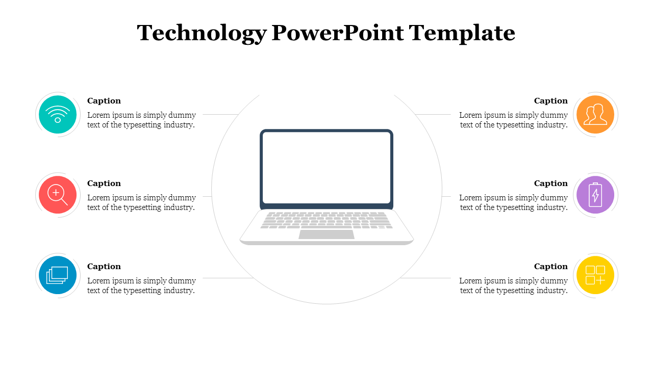 Technology PowerPoint Templates-Multicolor