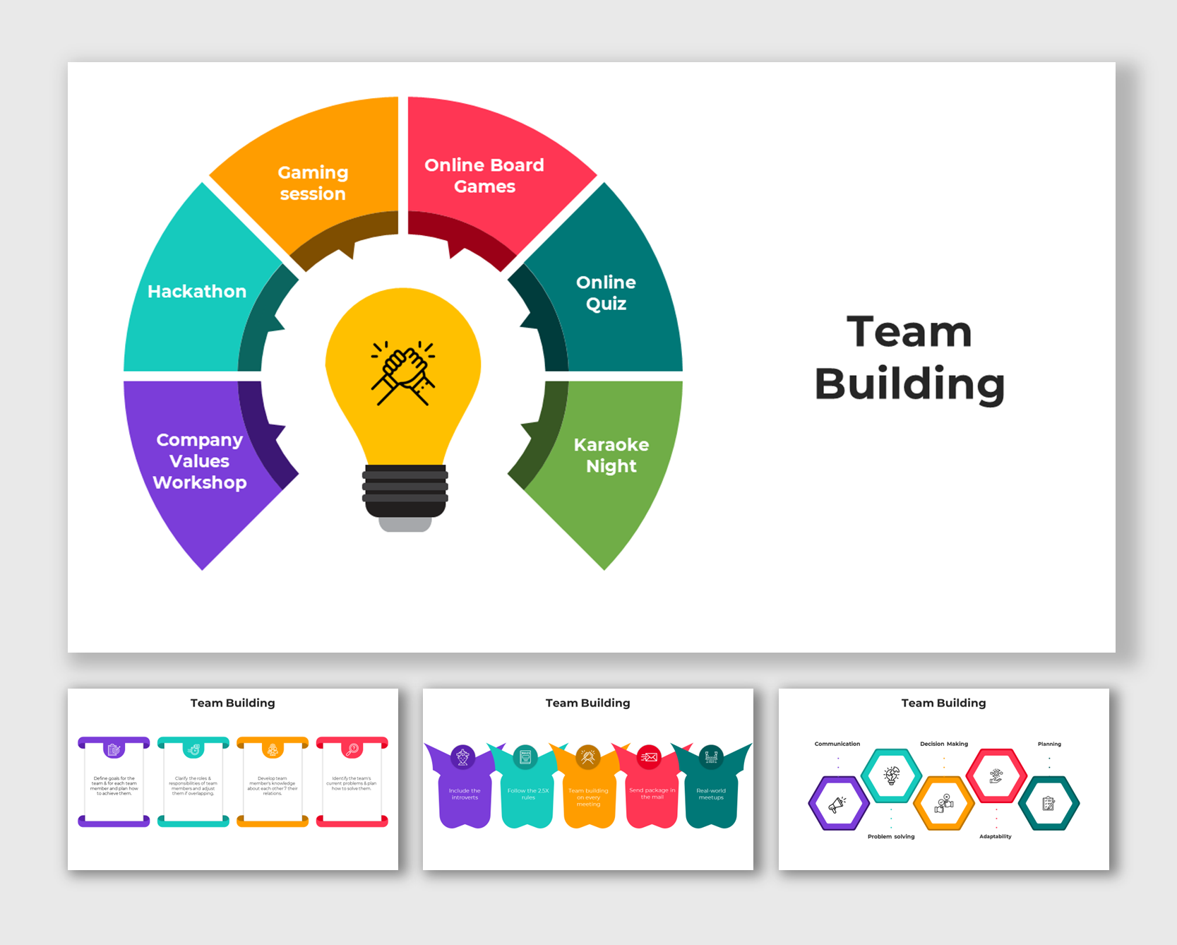 Team Building Powerpoint Team Building Template For PowerPoint And