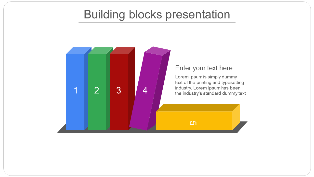 Building Blocks Presentation Template 