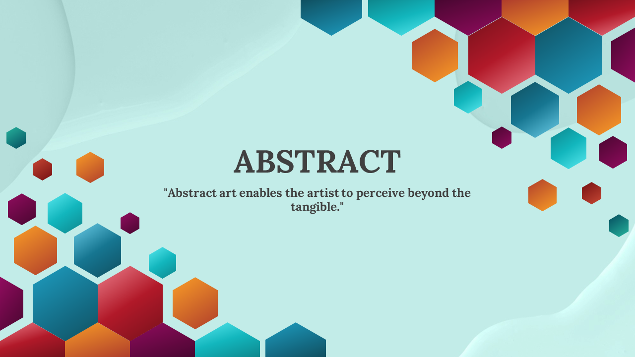 Free - Editable Abstract Background PowerPoint And Google Slides