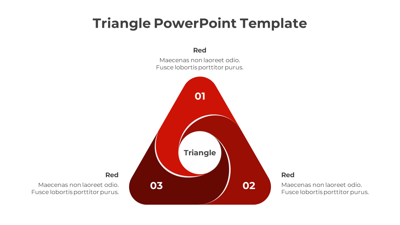 Elevate Triangle PowerPoint And Google Slides Template
