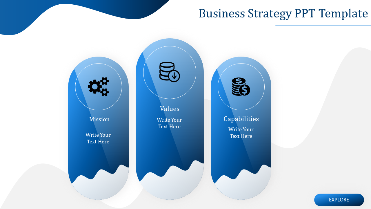 Free - Business Strategy PPT Template Presentation