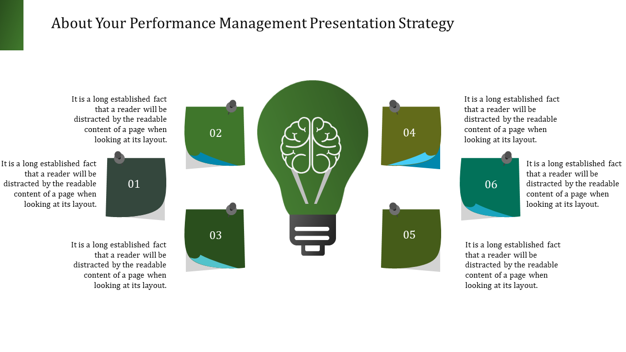 Free - Get Performance Management Presentation Design-Six Node