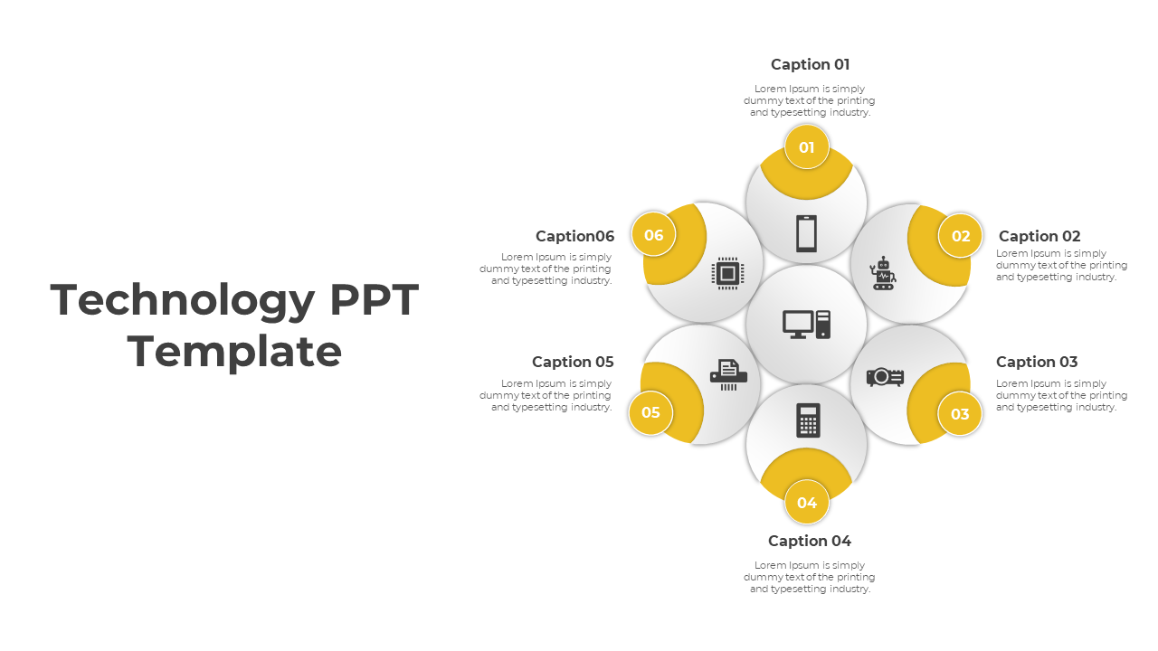 Easy To Customize Technology PPT And Google Slides