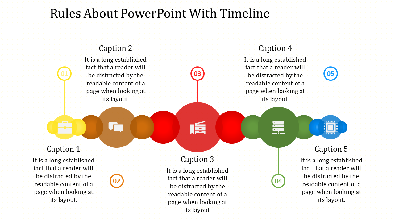 Free - Infographic PowerPoint With Timeline 	