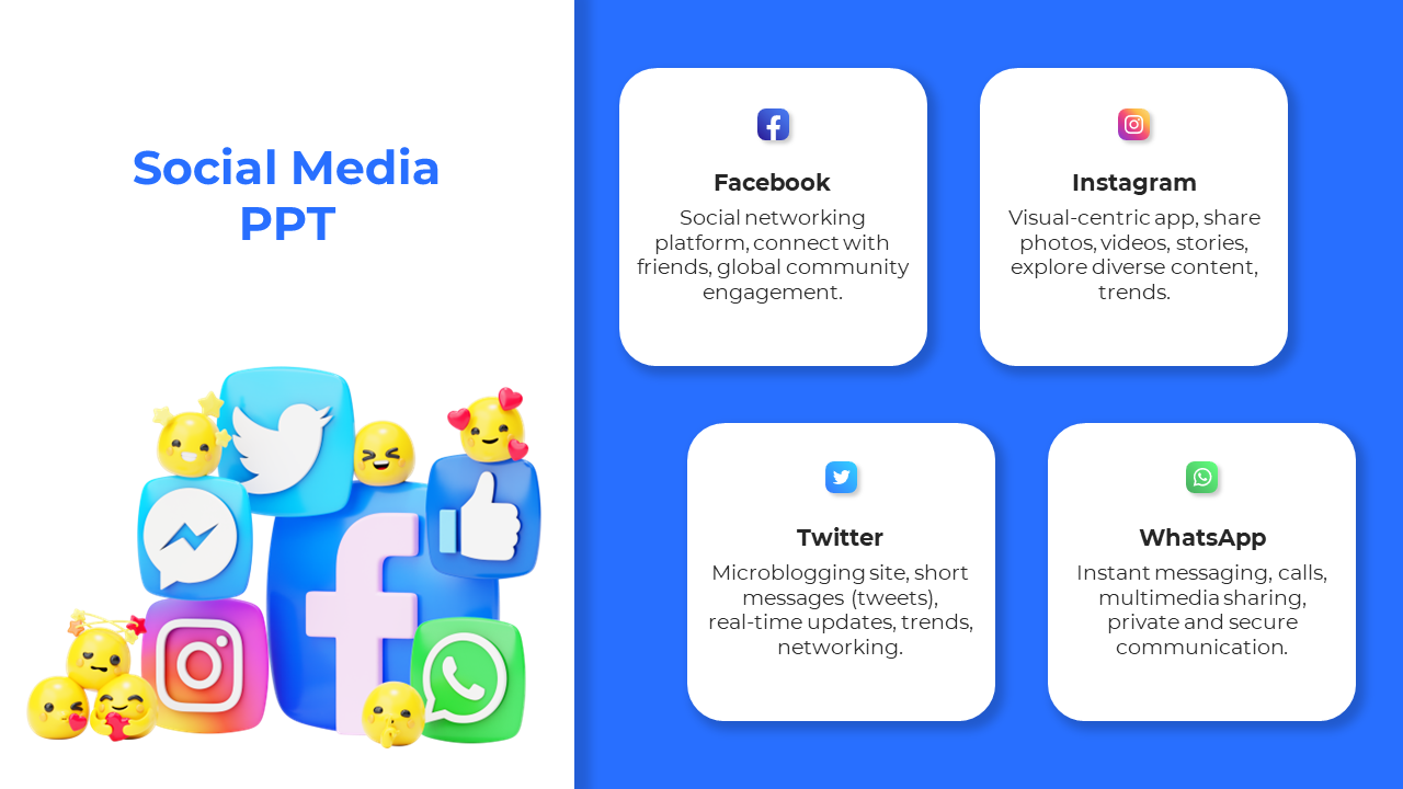 Creative Social Media PPT And Google Slides Template