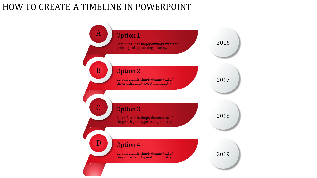 Create Timeline Template PPT and Google Slides