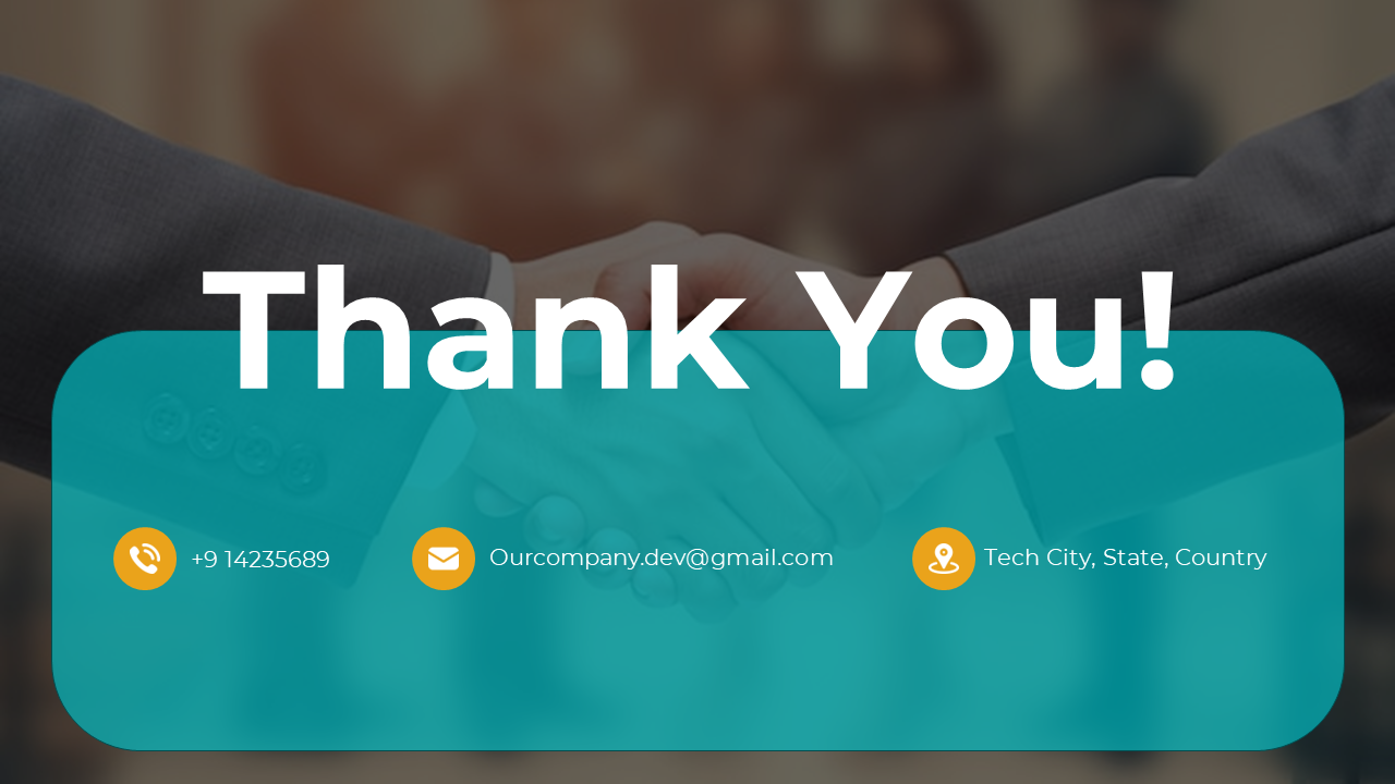 Free - Best Thank You PowerPoint And Google Slides Template