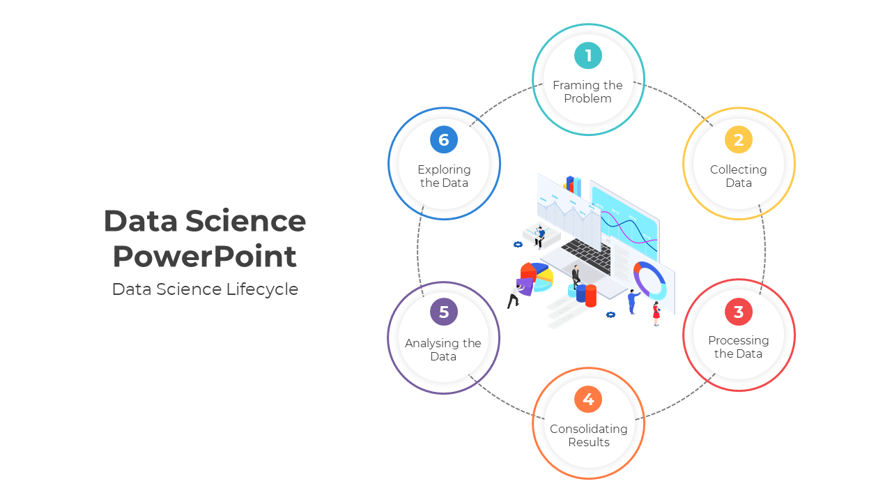 Usable Data Science Lifecycle PPT And Google Slides Template