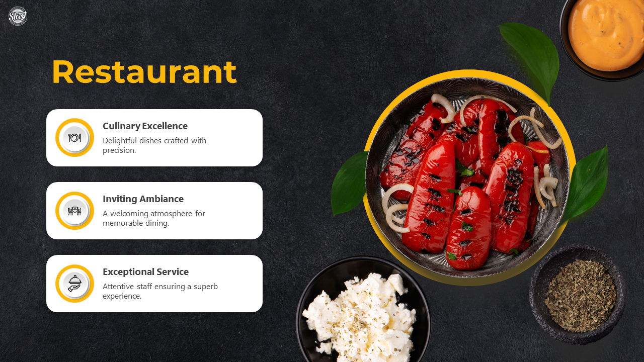 Best Restaurant PowerPoint And Google Slides Template