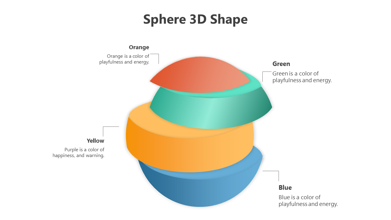 Sphere 3D shape