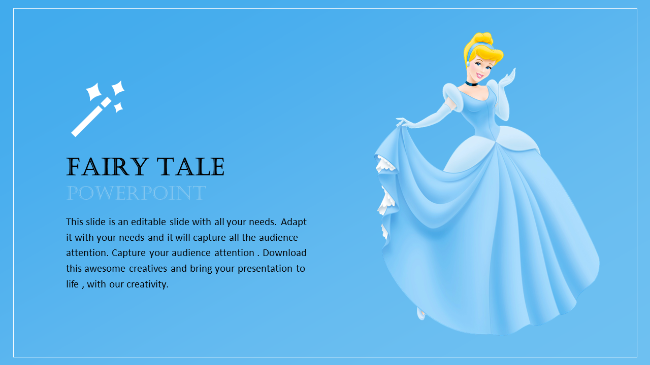 Cinderella Fairy Tale PowerPoint For Fairy Tale Powerpoint Template