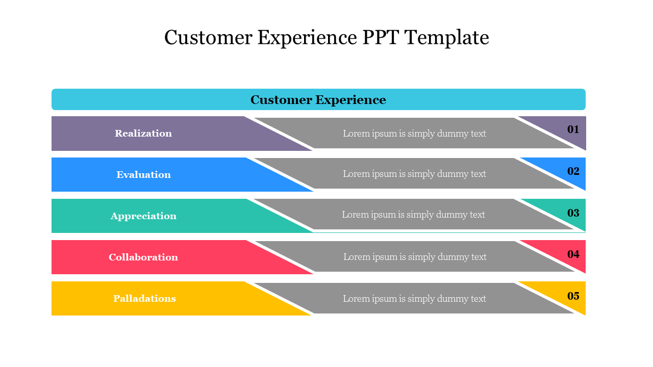 Customer Experience PPT Template