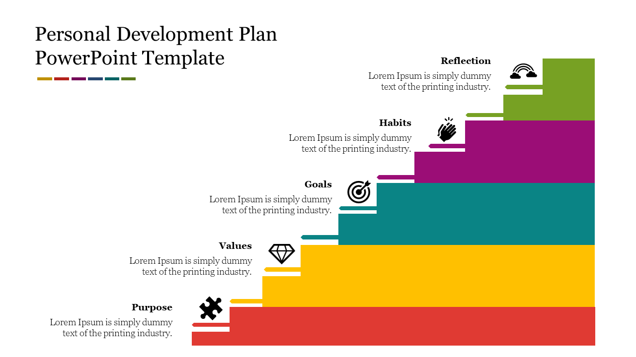 Personal Development Plan PowerPoint Template