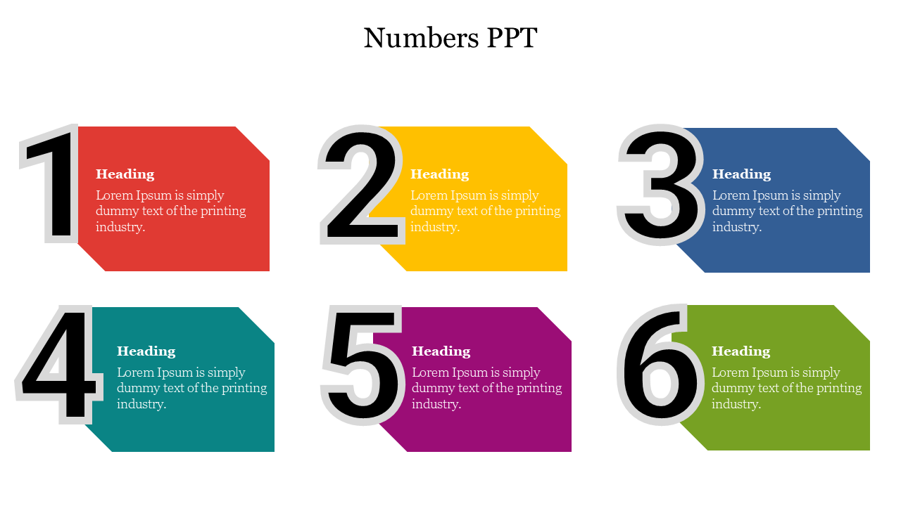 Numbers PPT